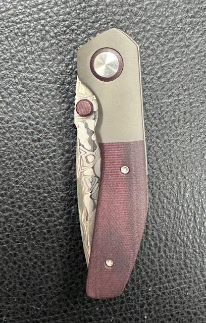 SDK Custom Banger in Damascus New from Maker