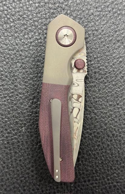 SDK Custom Banger in Damascus New from Maker