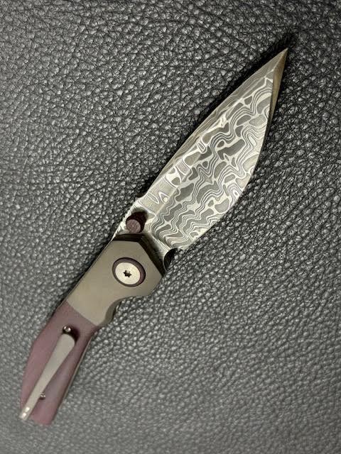 SDK Custom Banger in Damascus New from Maker