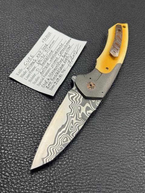 Peter Carey Custom Cure Bolsterlock San Mai Like New