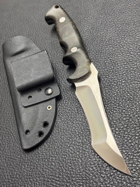 RJ Martin Custom Rampage Fixed Blade Excellent Condition