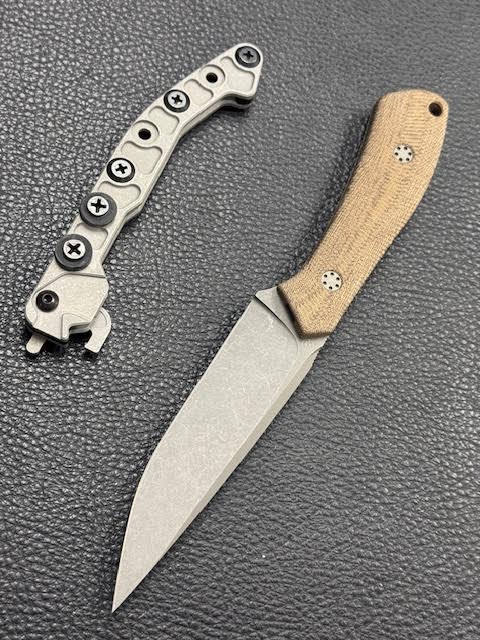 Rexford Massless Fixed Blade W/ Theta Sheath New from Maker