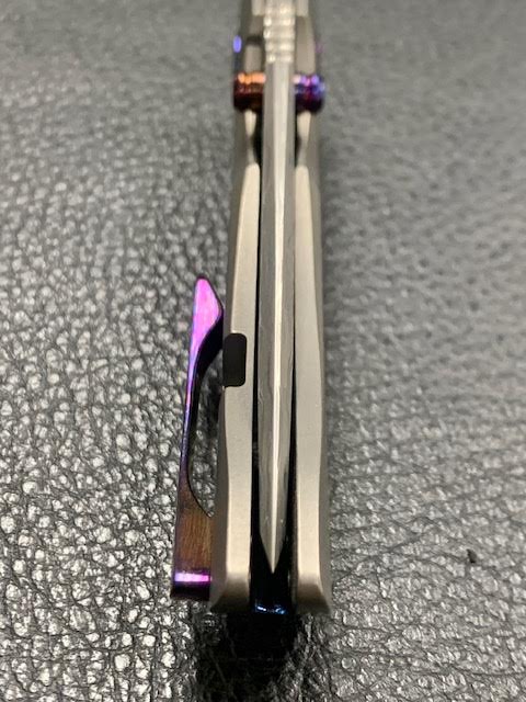 SD Knives Custom Claymore with Timascus New