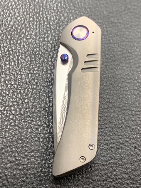 SD Knives Custom Claymore with Timascus New