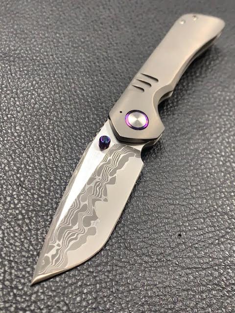 SD Knives Custom Claymore with Timascus New