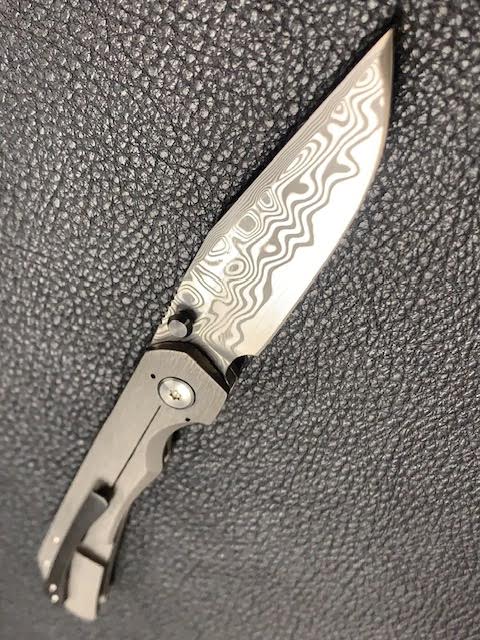 SD Knives Custom Splinter with Zirc New from maker