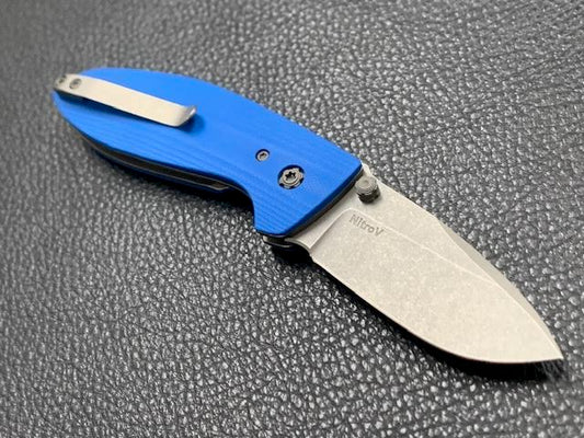 Tom Krein Custom Alpha in Blue New in Pouch