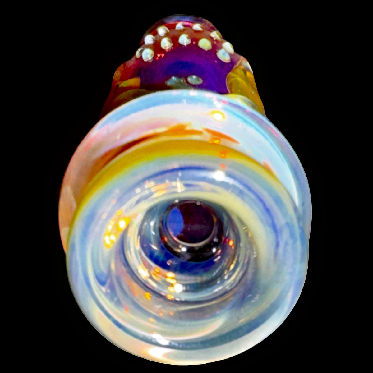 Ginny Snodgrass Gold Fume Top Hat Chillum New