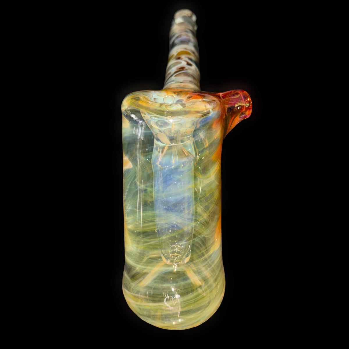 Cam Tower Heady Fold Skull Hammer Bubbler New