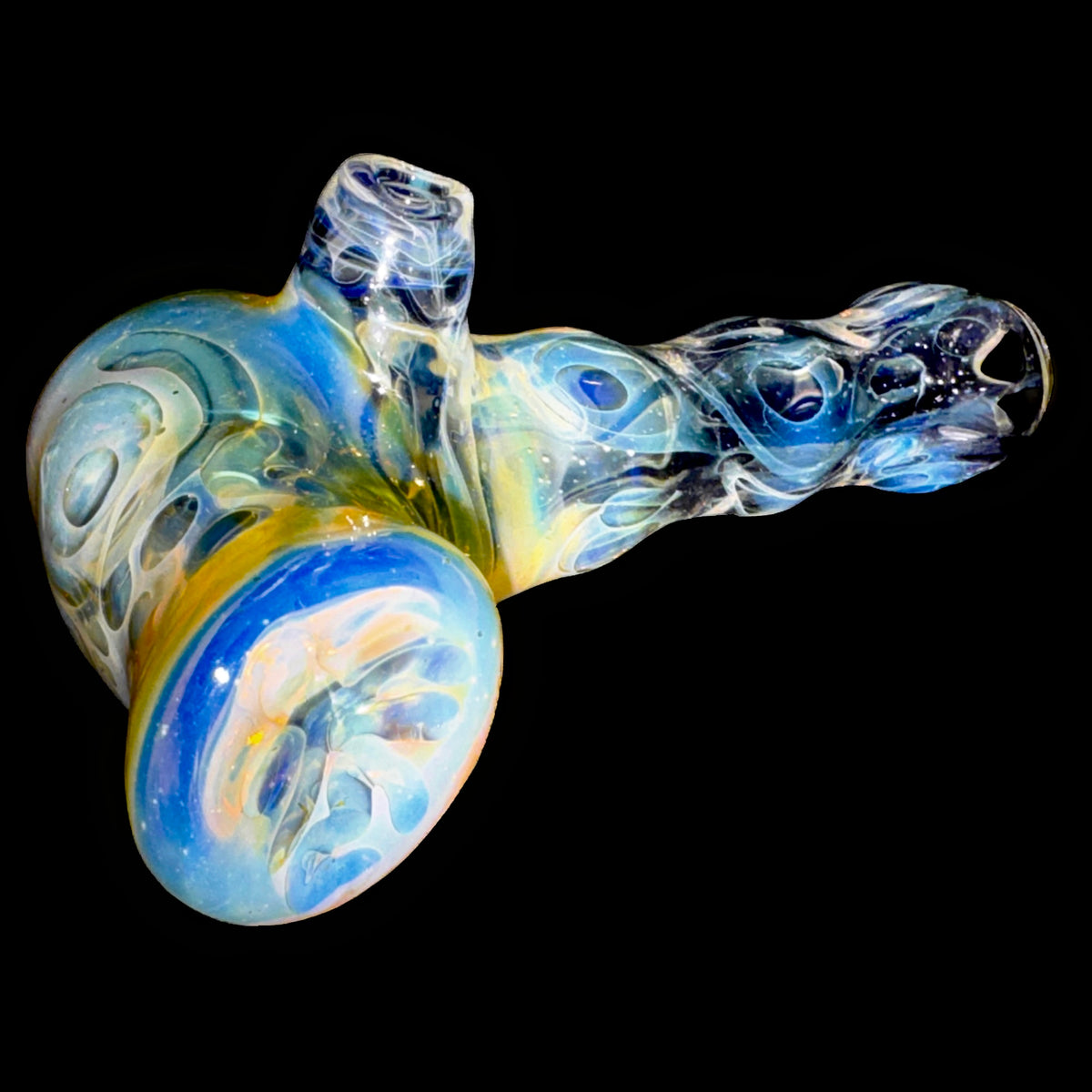 Brad Tenner Heady Blue Eye Stoner Stubby Hammer New