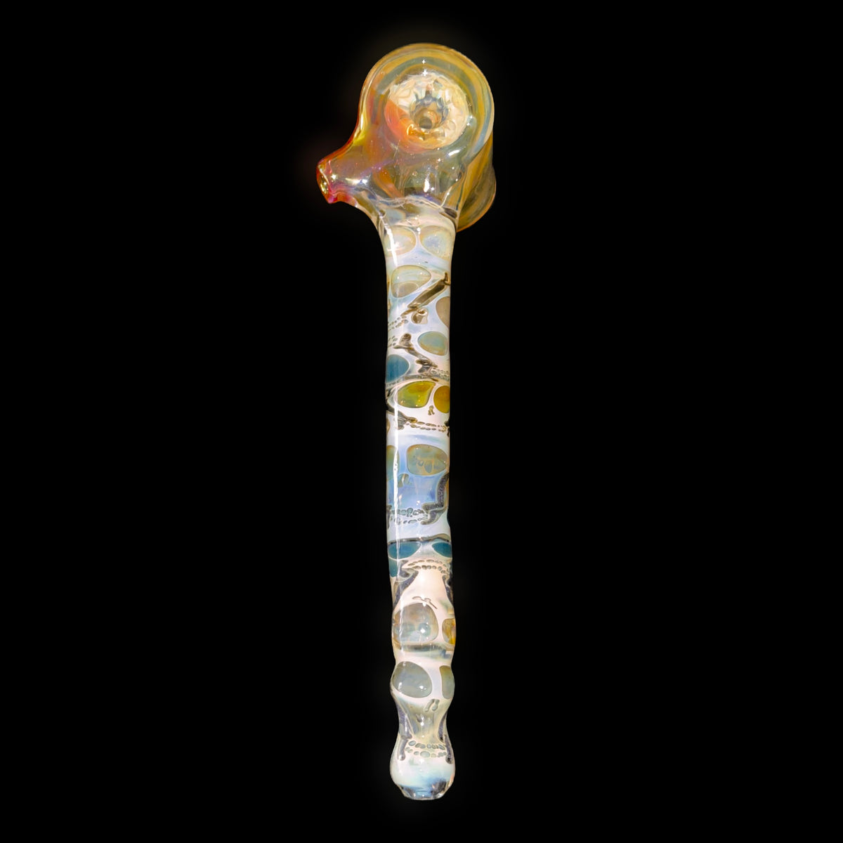 Cam Tower Heady Fold Skull Hammer Bubbler New