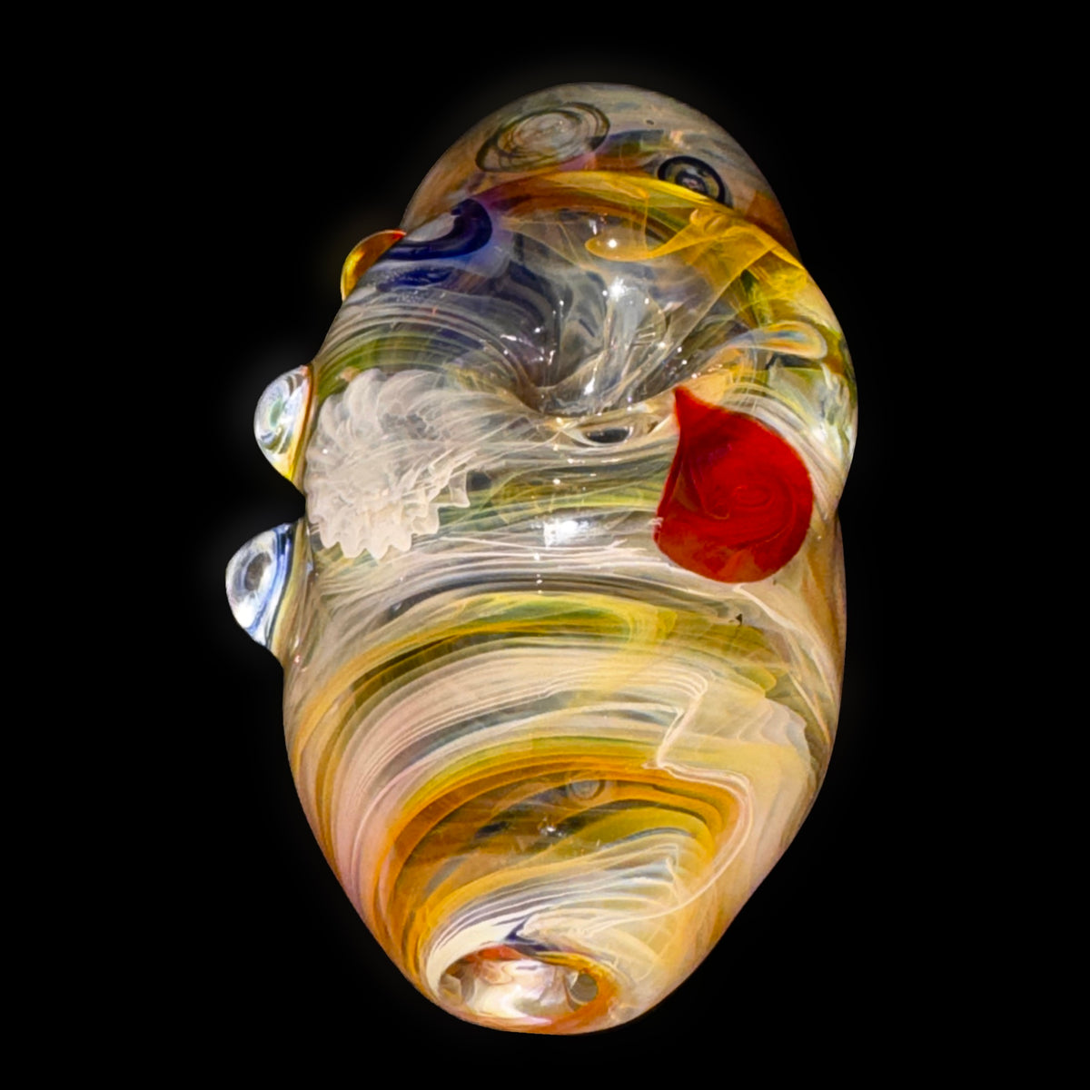 Cam Tower Heady Fold Fume Potato Pipe New