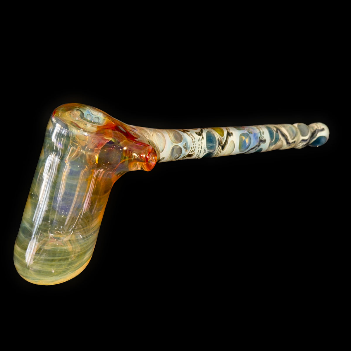 Cam Tower Heady Fold Skull Hammer Bubbler New