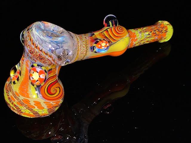 Glass Berry Heady Inside Out Bubbler #1 New