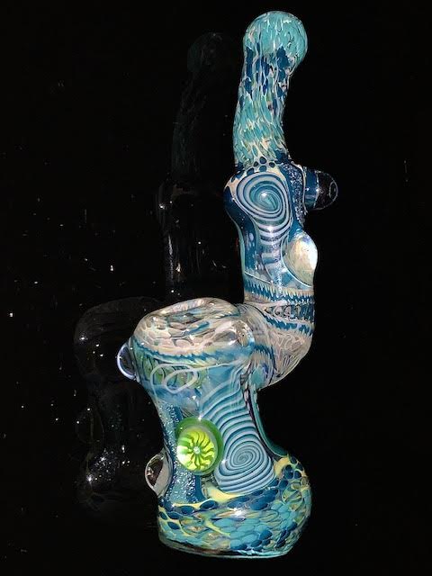 Glass Berry Heady Inside Out Bubbler New