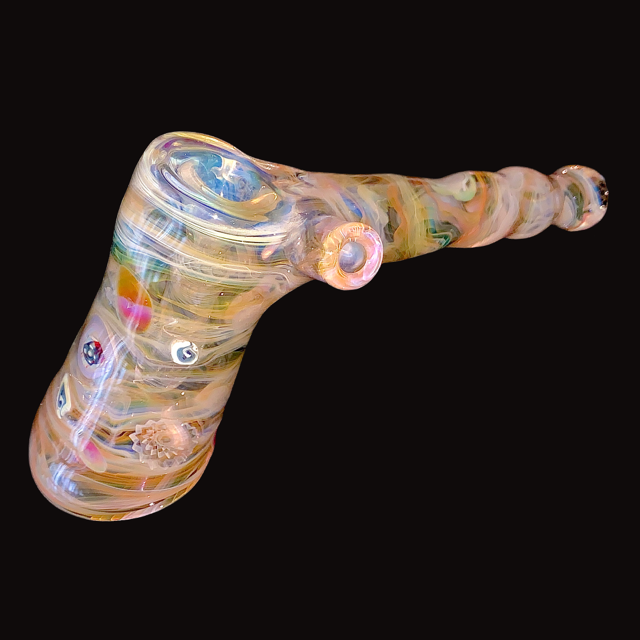 Cam Tower Fumed Folds and Millie Hammer Bubbler New