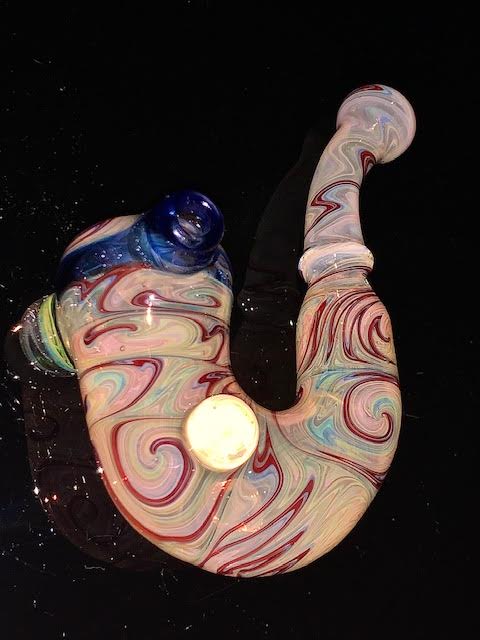 Spangler Heady 10 section Fume with Color Sherlock New