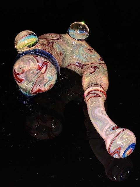 Spangler Heady 10 section Fume with Color Sherlock New
