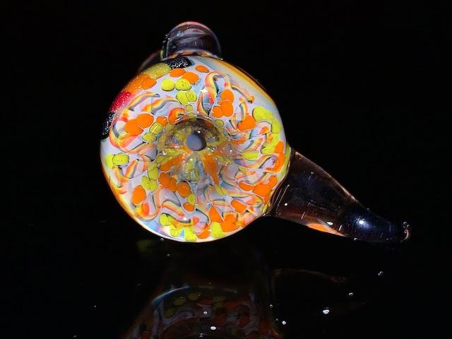 Glass Berry Heady OG Inside Out Millie Inlay 14mm Slide New #3