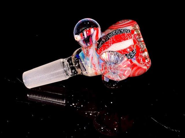 Glass Berry Heady OG Inside Out Millie Inlay 10mm Slide New #1