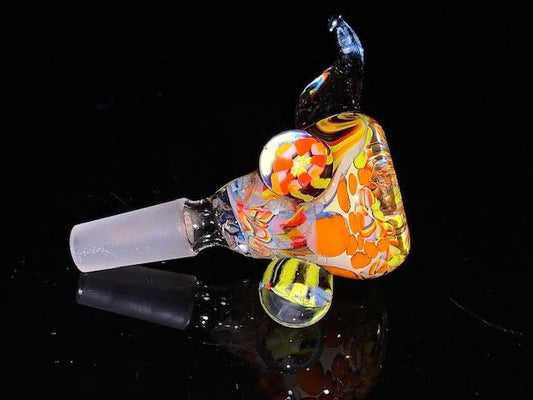 Glass Berry Heady OG Inside Out Millie Inlay 10mm Slide New #3