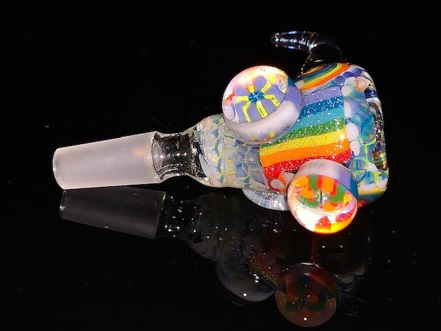 Glass Berry Heady OG Inside Out 10mm Slide New #4