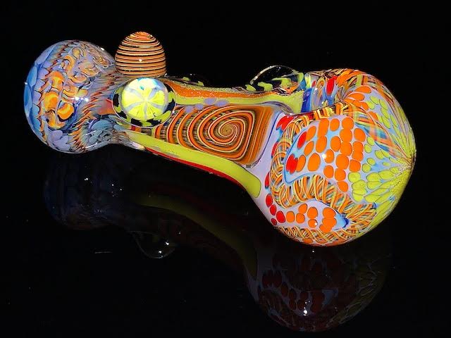 Glass Berry Heady Inside Out Spoon #1 New