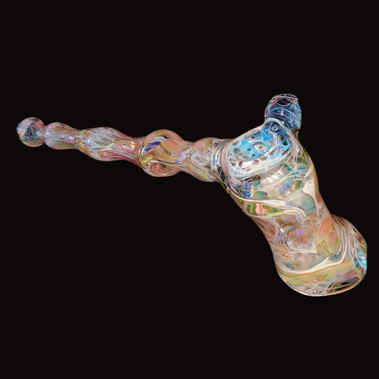 Brad Tenner Large Heady Psychedelic Hammer Bubbler New