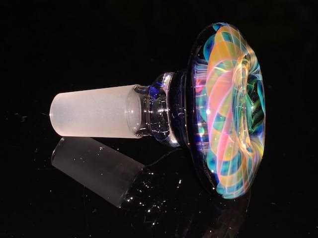 Jahnny Rise Heady Fume Disk Slide 14mm New #7
