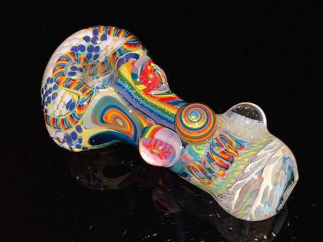 Glass Berry Heady Inside Out Spoon #2 New