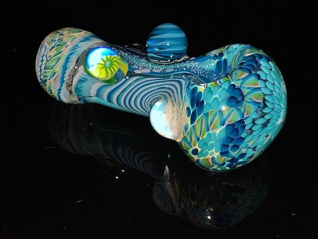 Glass Berry Heady Inside Out Spoon #3 New