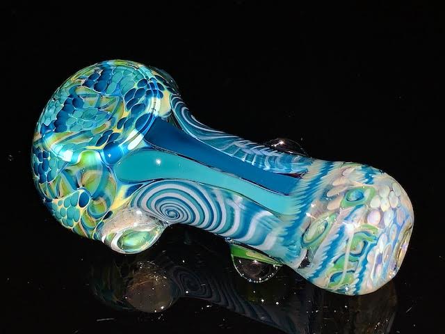 Glass Berry Heady Inside Out Spoon #3 New