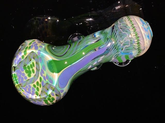 Glass Berry Heady Inside Out Spoon #4 New