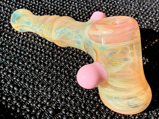 Stotts Heady Filigree Fume Pink Hammer New